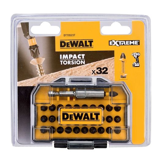ZESTAW BITÓW UDAROWYCH  32cz DT70523T DEWALT