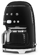 SMEG Coffeemachine (DCF02BLEU) black Schwarz (DCF02BLEU)
