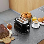 SMEG Toaster (TSF01BLEU) black Schwarz (TSF01BLEU)