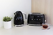 SMEG Toaster (TSF01BLEU) black Schwarz (TSF01BLEU)