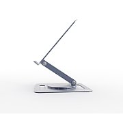 GEMBIRD Rotating notebook riser stand spacegrey