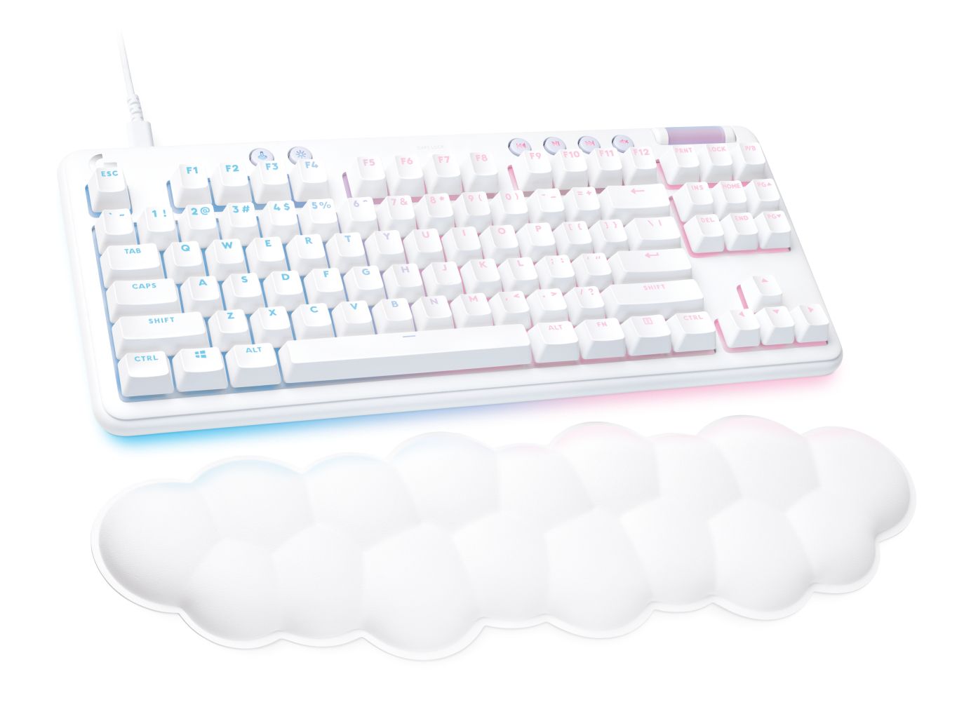 G713 GAMING KEYBOARD - OFF/WHITE - UK - INTNL