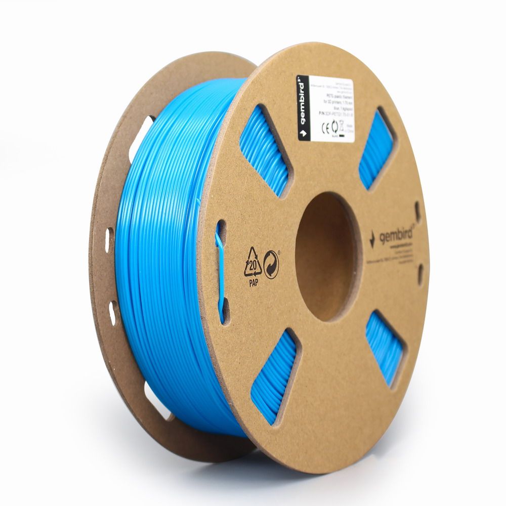 GEMBIRD PETG Filament Blue 1.75mm 1kg