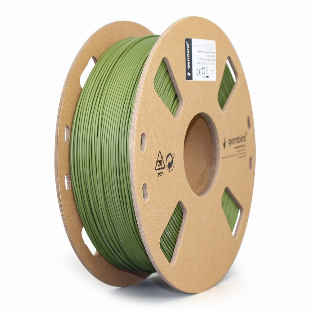 GEMBIRD Filament Matte PLA Military Green 1.75mm 1kg