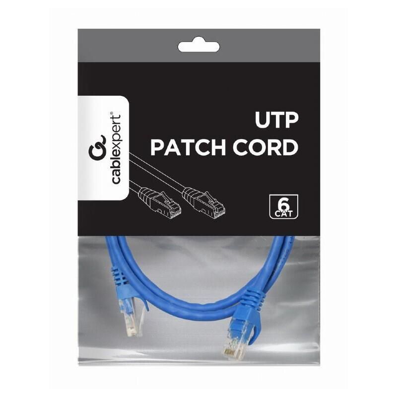 GEMBIRD UTP Cat6 Patch cord 1.5m blue