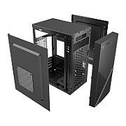GEMBIRD Office computer case Fornax 170 ATX 2x USB 2.0 + 1x USB 3.0 + 1x USB Type-C card reader black