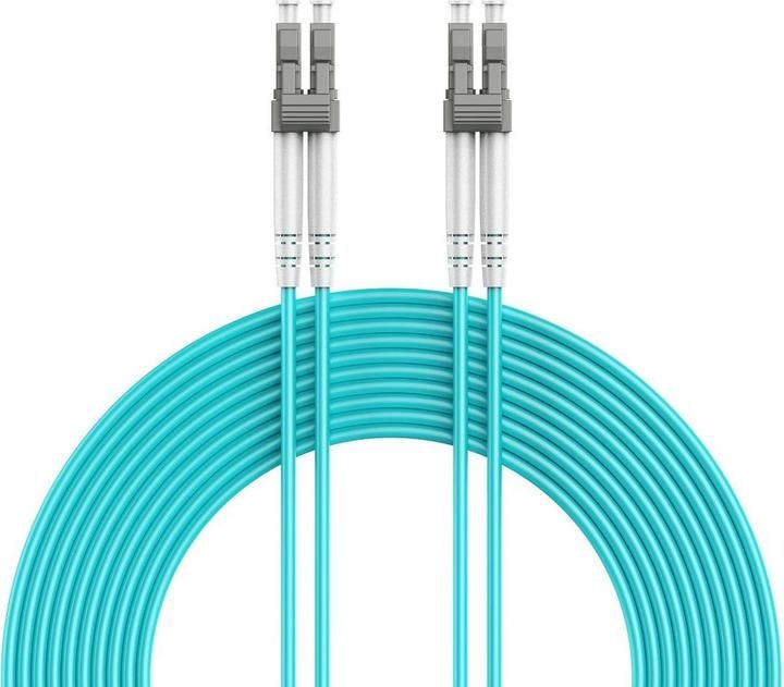 GEMBIRD Multimode Duplex OM4 50/125 Fiber Optic Cable LC/LC 1m