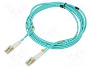GEMBIRD Multimode Duplex OM4 50/125 Fiber Optic Cable LC/LC 1m