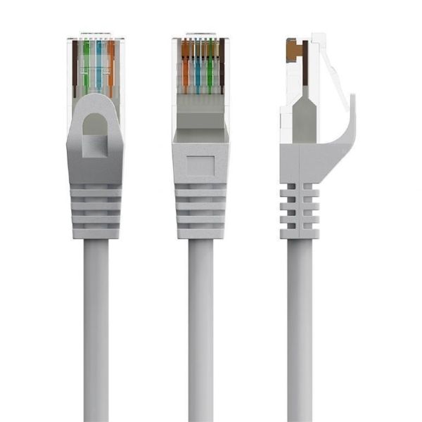 GEMBIRD UTP Cat6 Patch cord 7.5m pure copper grey