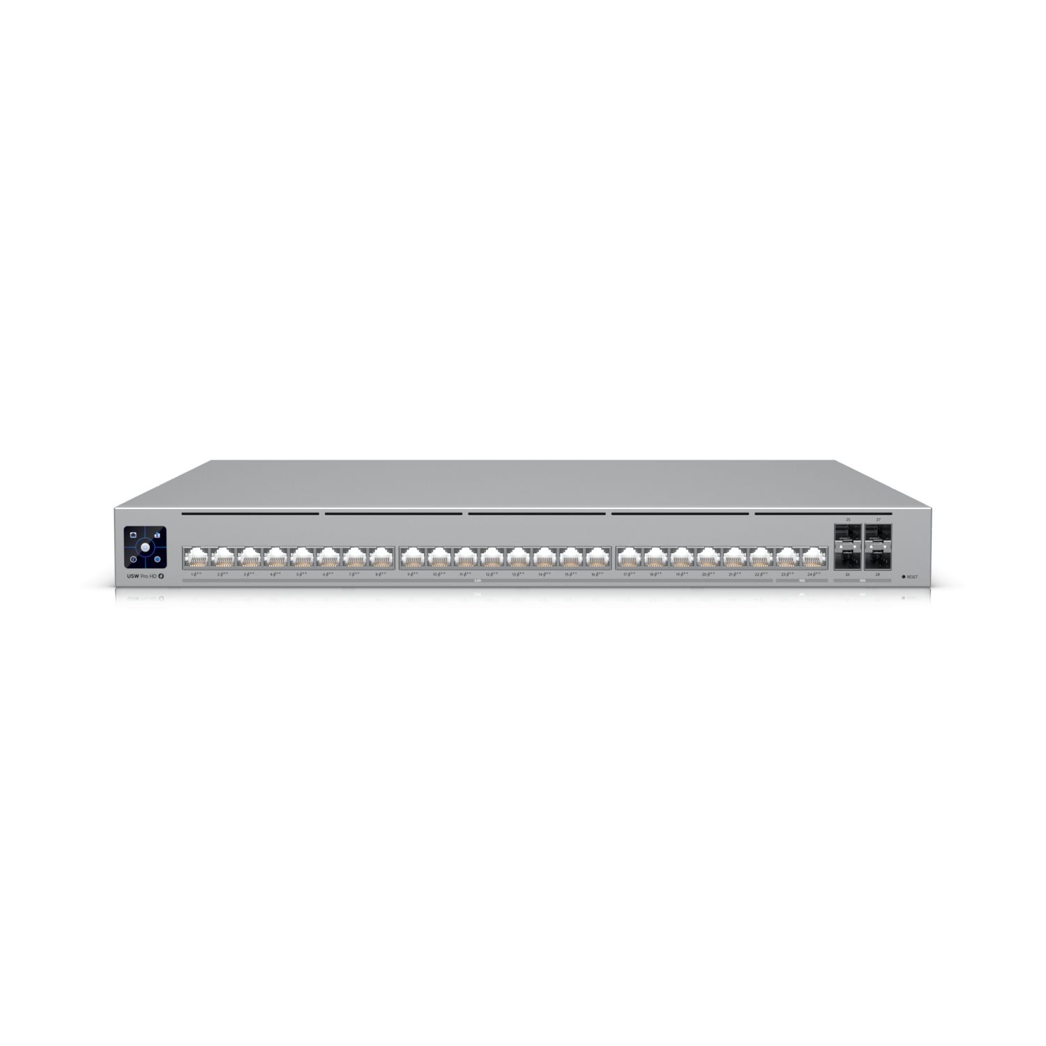 Ubiquiti UniFi Pro HD 24 PoE L2/L3 2.5G Ethernet (100/1000/2500) Power over Ethernet (PoE) Suport 1U Gri