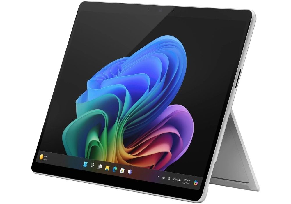 MS Surface Pro 11 Copilot+ PC mit 5G Platin [DE/AT] X Plus/LCD/256GB/16GB Win11 Pro+++ mit Qualcomm CPU