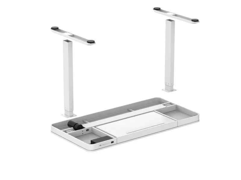 ACTIVEJET desk with electric height adjustment 140x70 ET119W-C white