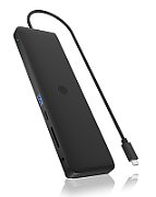 Docking station IcyBox USB Type-C with triple video output retail