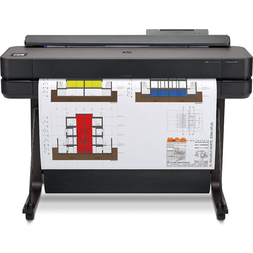 HP DesignJet T650 36inch LFP 2025 Colour Ink-Jet A0 ANSI D Roll 91.4cmx45.7 m 2400x1200dpi 0.45 min/page USB LAN Wi-Fi