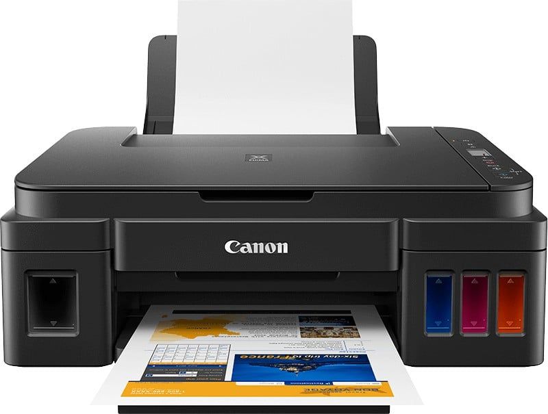 Imprimanta multifunctionala inkjet color Canon Pixma G2410, A4, USB 2.0, 8.8 ppm negru, 5 ppm color