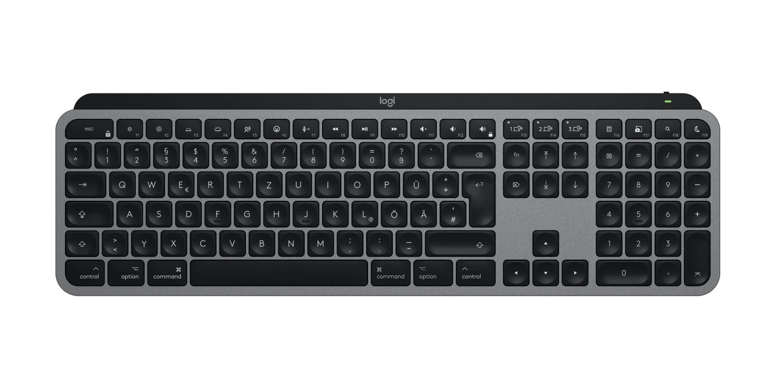 MX KEYS S FOR MAC/SPACE GREY - DEU - EMEA 28-935