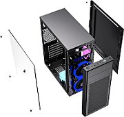 GEMBIRD Gaming Computer Case Fornax M100B Blue Fans