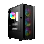GEMBIRD computer case Fornax 4000 ATX - ARGB backlight black