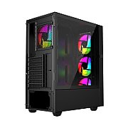 GEMBIRD computer case Fornax 4000 ATX - ARGB backlight black
