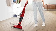 Bosch Serie 2 BBHF214R 2-in-1 Cordless Vacuum Cleaner Red
