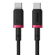 Baseus Dura Type C to Type C 100 W fast charging cable 2 m Black  Red
