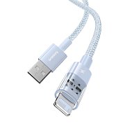 Baseus Gem USB to IP 2.4A fast charging cable 2 m Blue
