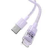 Baseus Gem USB to IP 2.4A fast charging cable 1 m Purple