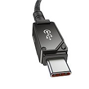 Baseus Unbreakable USB C to iP cable 1 m 20 W Black