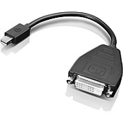 Lenovo 0B47090 adaptor pentru cabluri video 0,2 m Mini-DisplayPort SL-DVI Negru
