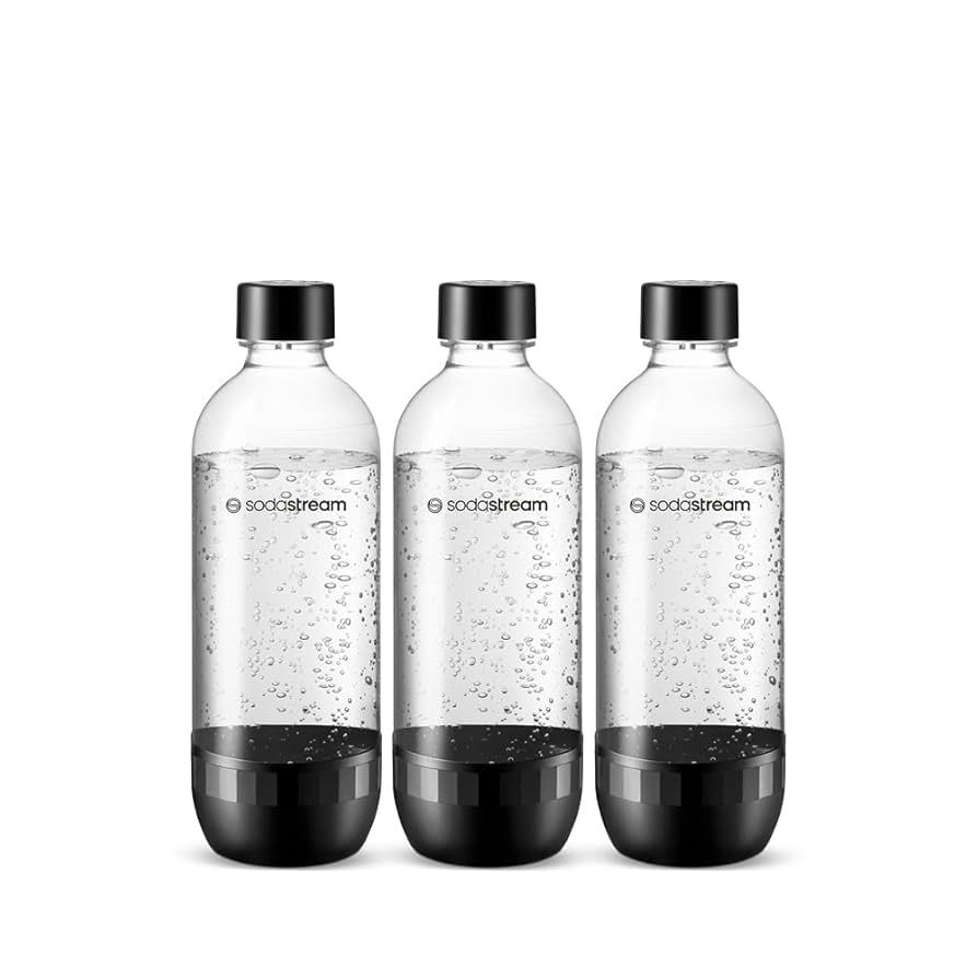 Sodastream PET Bottle Universal (3 Bottles, 1L, black) (2260525)