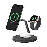 Belkin BoostCharge Pro Headphones  Smartphone  Smartwatch Black USB Wireless charging Fast charging Indoor
