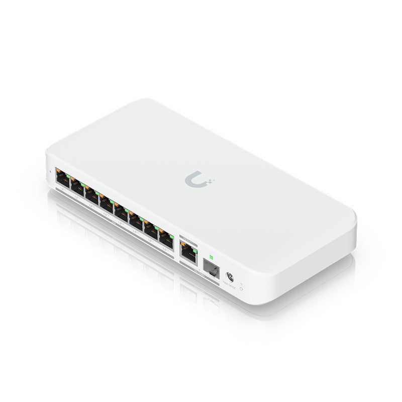 Ubiquiti UniFi Flex 2.5G PoE Gestionate L2 2.5G Ethernet (100/1000/2500) Power over Ethernet (PoE) Suport Montare pe Birou/Pe-Perete Alb