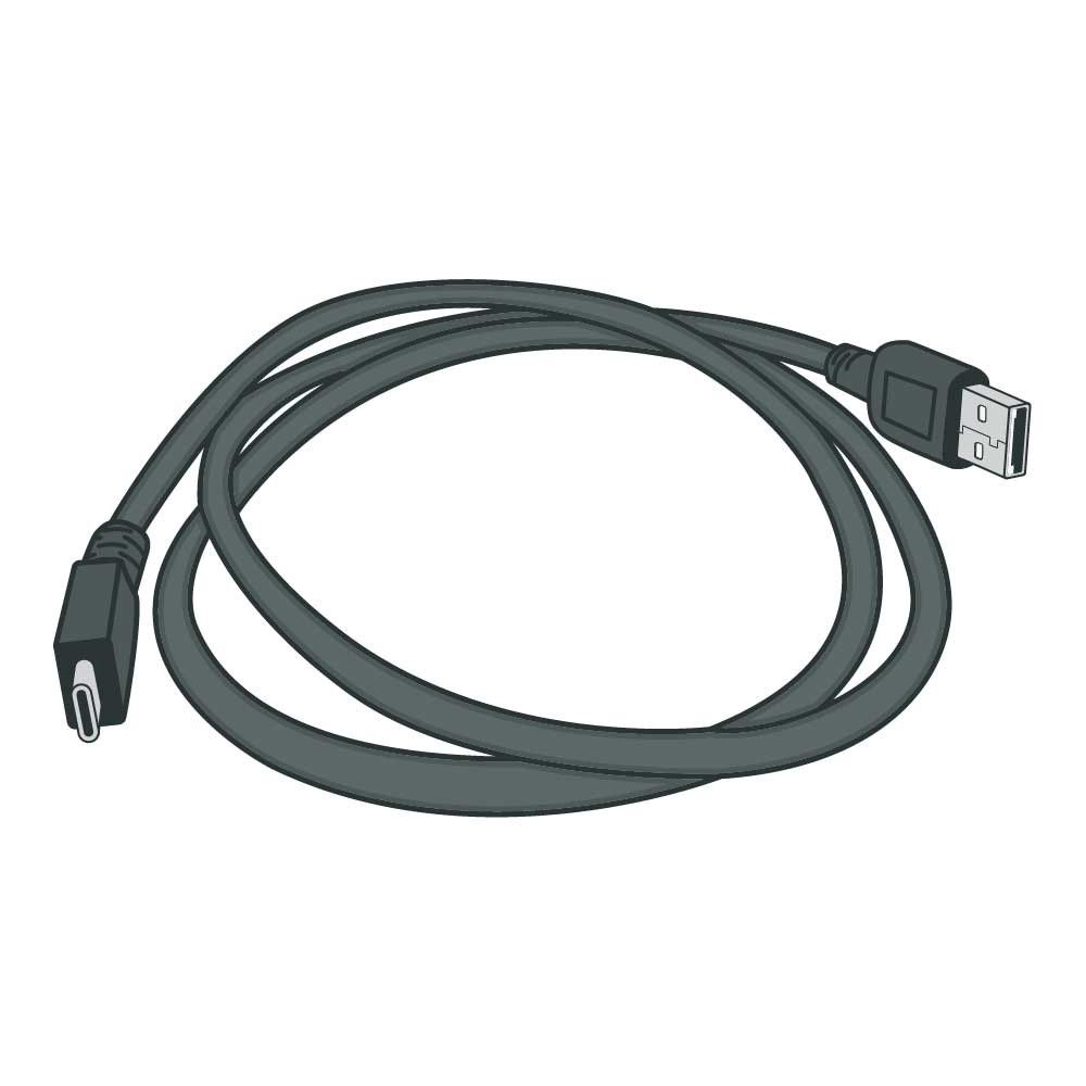 CABLE: 12FT, USB TYPE A CONNECTOR