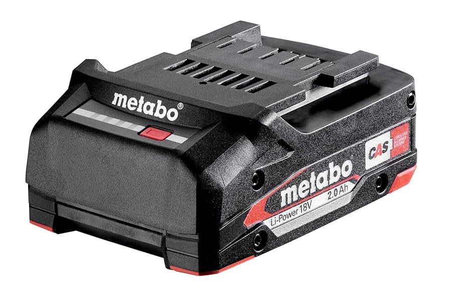 Battery 18 V 2 0 Ah Li-ion Power  Metabo