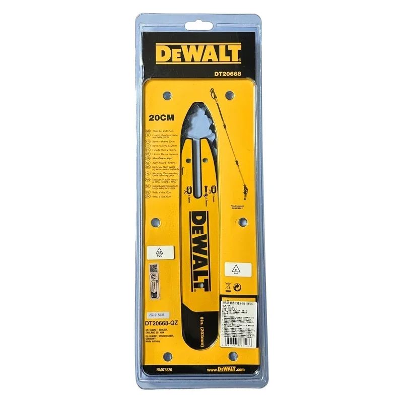 DEWALT Schwert mit Saegekette  20 cm DCMPS567