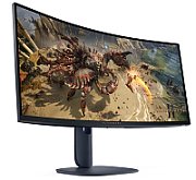 Dell DELL Alienware 34 Curved Gaming Monitor AW3425DWM, 34  WQHD 3440x1440 at 180Hz, 21:9, 95% DCI-P3 (CIE 1976), 1 ms, 400 cd/m2(peak), 3000:1, 1.07 billion colours, 178/178, 2xHDMI, DP 1.4, USB 5Gbps Type-A,1 USB 5Gbps Type-B, Height, tilt, VESA