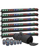 CASE4ME cover for 6 pieces LED BAR LIGHT STRIP
