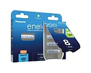 PANASONIC ENELOOP AAA 800 mAh 8 szt