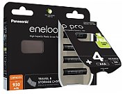 PANASONIC ENELOOP PRO AAA 930mAh 4 szt + box
