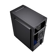 Gembird Mini-tower computer case Fornax K300  Micro-ATX  2x USB 3.0 + 2x USB 2.0  black