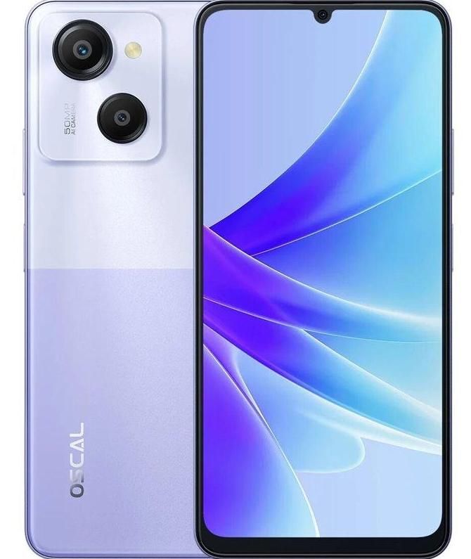 Blackview COLOR 8 8/256GB, 6.75inch FHD+ 720x1600, Octa-core,8MP Front/50MP, Battery 6000mAh, Type-C, Android 13, Fingerprint, Dual SIM, 3 SD card slots, 18W wired charging, Purple