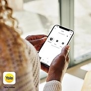 Yale Zestaw startowy inteligentnego alarmu 6 elementów - Centralka  Syrena  Klawiatura  Pilot  Czujnik ruchu  Czujnik okno/drzwi