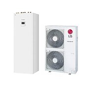 Monoblock heat pump LG Therma V Hydrosplit 16 kW 400V with integrated hot water tank