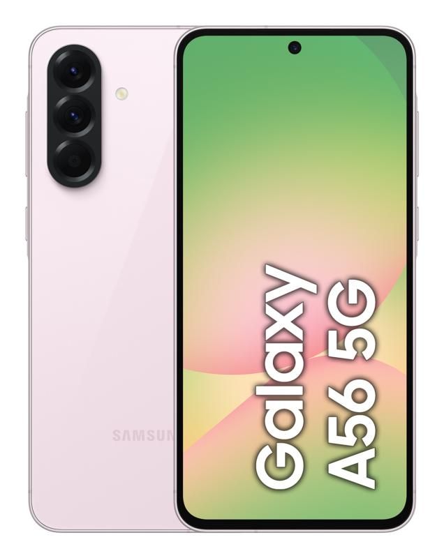 Samsung Galaxy A56 17 cm (6.7 ) Dual SIM Android 15 5G USB Type-C 8 GB 128 GB 5000 mAh Pink