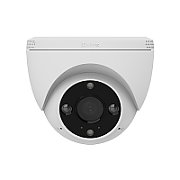 Camera de supraveghere IP Turret 2K Ezviz H4 2K, lentila fixa 2.8mm, senzor 1/2.7  Progressive Scan CMOS, IR 30m, slot card de memorie: microSD maxim 512GB, WI-FI: IEEE802.11b, 802.11g, 802.11n, frecventa: 2.4 GHz ~ 2.4835 GHz, alarma la evenimente: Motion Detection, AI-Powered Human Shape Detection