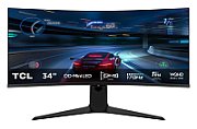Monitor TCL 34  34R83Q, Curvature: 1500R, Diagonal (inch): 34, Diagonal (cm): 86, Aspect ratio: 21:9, Panel: QD-Mini LED, Resolution: 3440x1440, Refresh Rate: 170Hz, Response time GtG: 1ms, Brightness (max): 1600 cd/m², Contrast (static) : 4000:1, Viewing angle: 178/178, Color Gamut Type: DCI-P3