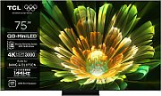 Televizor TCL Mini LED 75Q7C, 189 cm, Smart Google TV, 4K Ultra HD, (Model 2025)