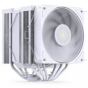 Jonsbo HX6280 CPU cooler  PWM control  RGB lighting - 130mm  white