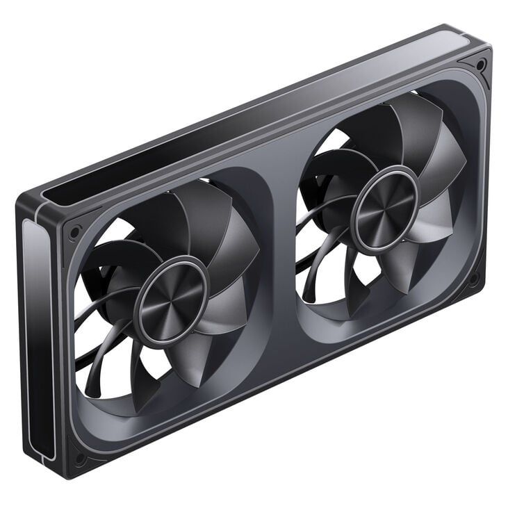 Jonsbo ZA-240 Fan  Reverse Blade  PWM  ARGB - 240mm  black