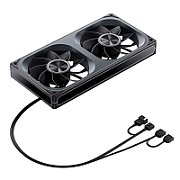 Jonsbo ZA-240 Fan  Reverse Blade  PWM  ARGB - 240mm  black